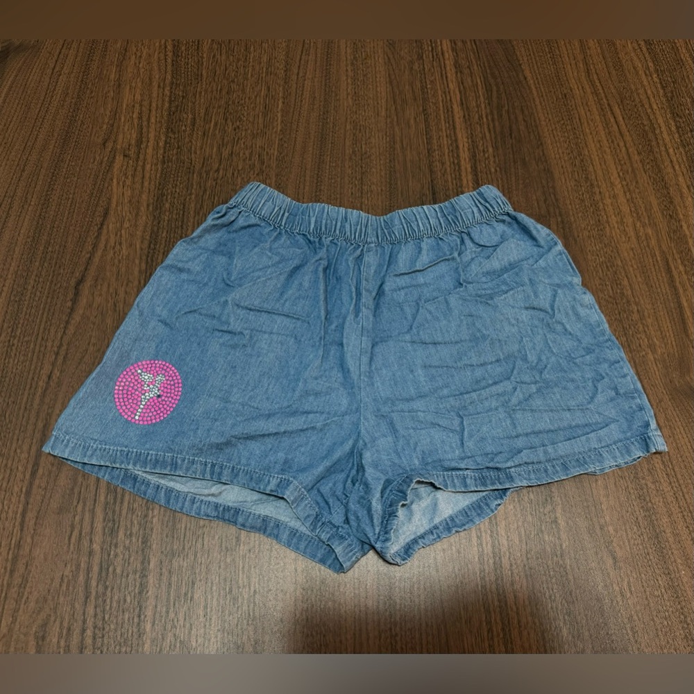 Derek Heart Blue Girl Shorts Size S